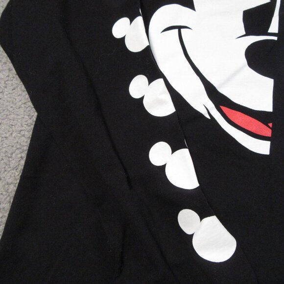 Disney Men's Long Sleeve T-Shirt Large Black Mickey Mouse Graphic Print Shirt - Picture 4 of 9